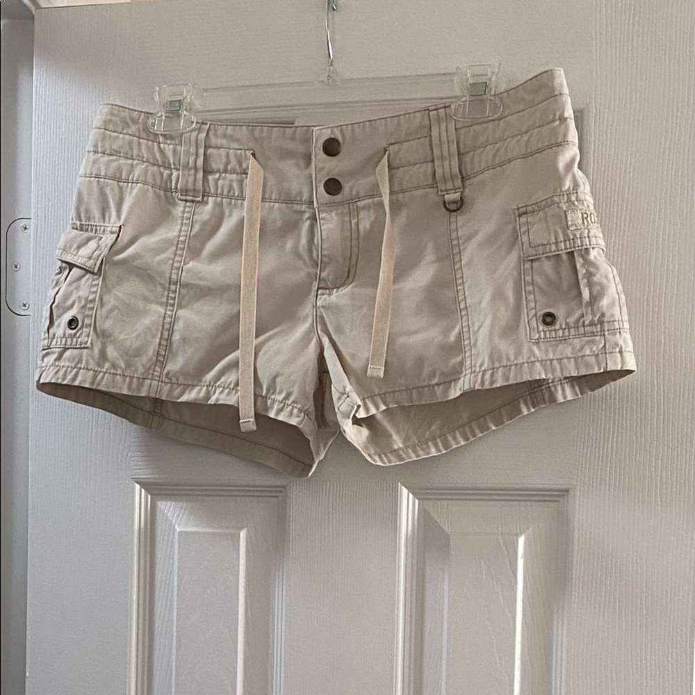 Roxy Beach Shorts, 100% Cotton, Size 7 (Juniors)